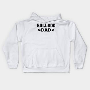 Bulldog Dad Kids Hoodie